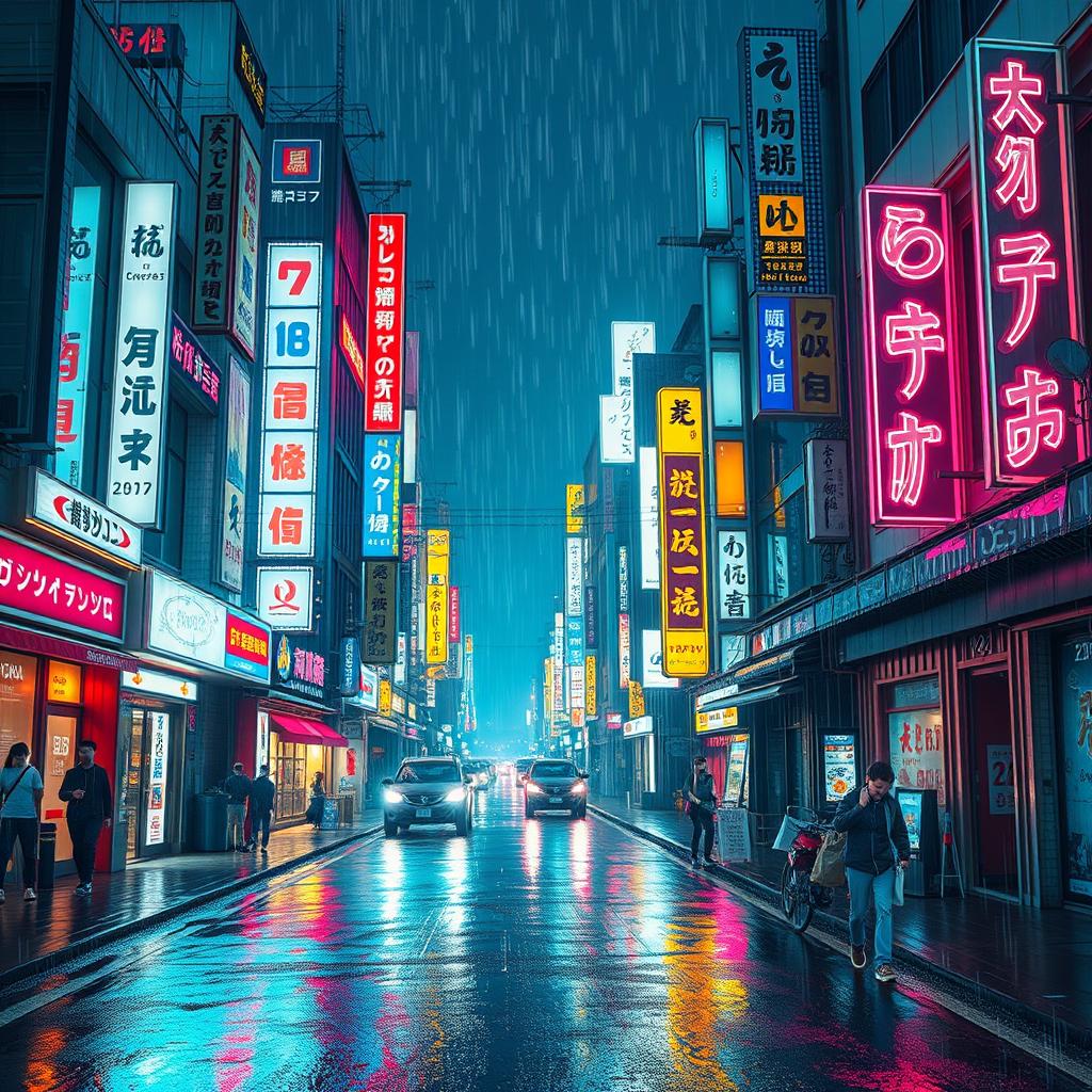سايبربانك AI generated example — Cannon Studio